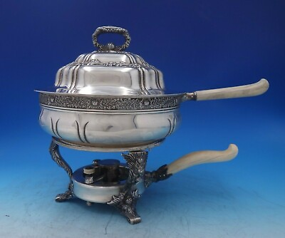 Chrysanthemum by Tiffany and Co Sterling Silver Chafing Dish with Warmer #6440 $12550.00