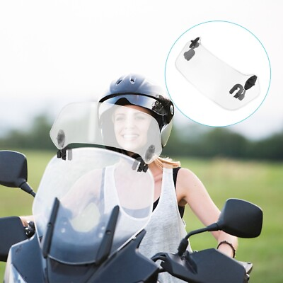 #ad Motocycle Motorbike Plastic Windscreen Windshield Motorcycle Refit $32.29