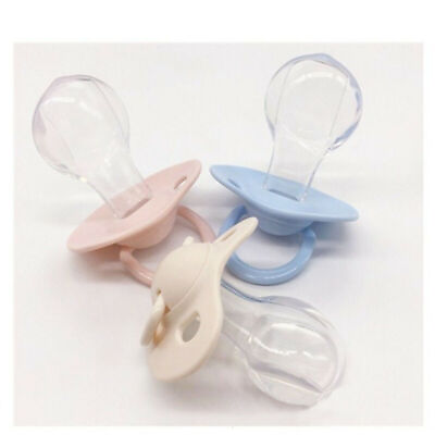 2pcs Silicone Nippler Feeding Lover Large Pacifier Play Mouth Adult Size Design $5.96