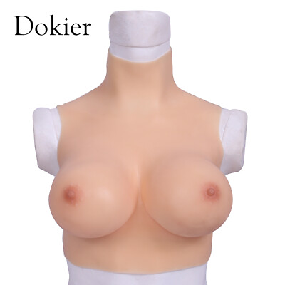 Dokier Silicone Breast Forms Fake Boobs Breast Plate Enhancer For Crossdresser $84.99