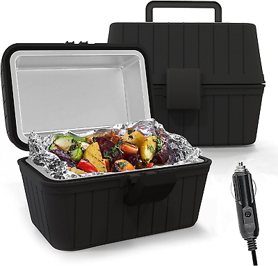 #ad Heating Lunch Box Premium Quality Electric Food Warmer Lunch Box 12V Portable $53.83
