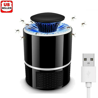 Electric Fly Bug Zapper Mosquito Insect Killer LED Light Trap Pest Control Lamp $8.88
