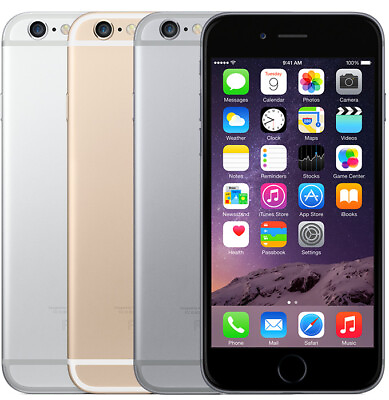 #ad #ad Apple iPhone 6 Unlocked 16GB 32GB 64GB 128GB ATamp;T T Mobile Verizon Smartphone $52.99