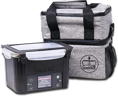 #ad Electric Lunch Box Self Heating Cordless Battery Powered Food Warmer for Work $218.59