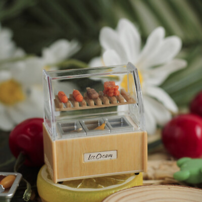 1SET Dollhouse Miniature 1:24 Scale Barbecue Cabinet Food Set Plastic Accessory $10.59