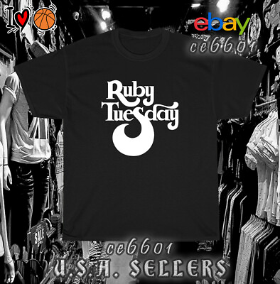 #ad Ruby Tuesday Burgers Men#x27;s T Shirt American T Shirt $19.99