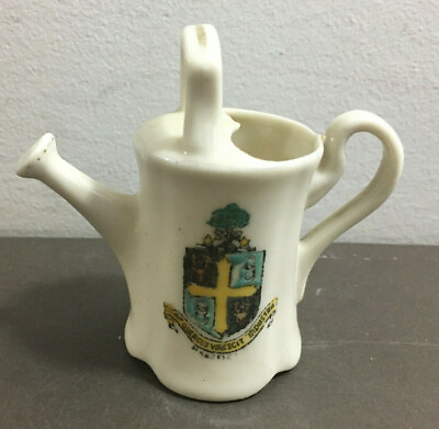#ad VINTAGE CREST WARE WILLOW ART LONGTON CHINA MINIATURE WATERING CAN $34.99
