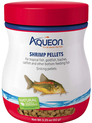 #ad #ad Aqueon Shrimp Pellets Fish Food Sinking Pellets for Tropical Fish and Bottom $28.44