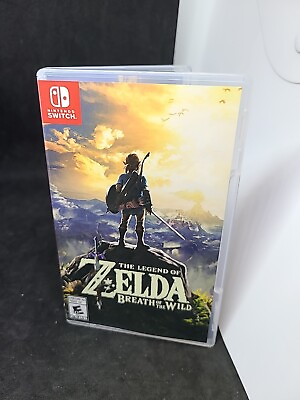 The Legend of Zelda Breath of the Wild Nintendo Switch Game $34.00
