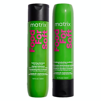 #ad MATRIX Food For Soft Hydrating Shampooamp; Detangling Conditioner 10.1oz DUO $32.99
