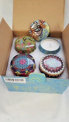 #ad Candles 8 Pack Of Scented Candles Different Scents Not Branded New lot#1785 $19.99