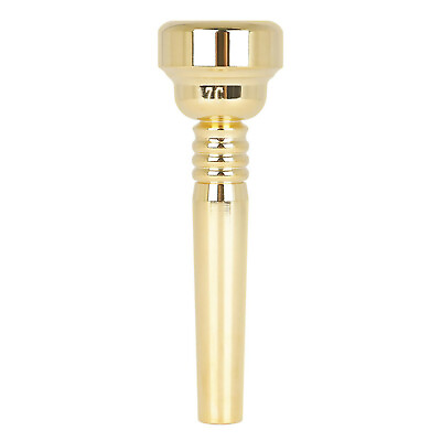 #ad Gold Plated Trumpet Mouthpiece 17C Overall Brass Small Mouth for Trumpet $15.03