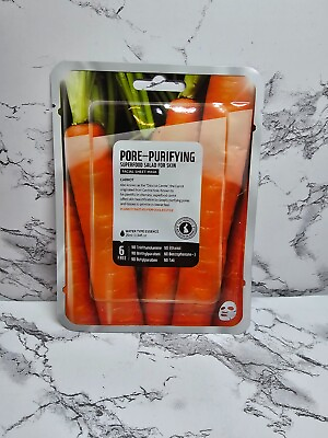 #ad FarmSkin Superfood Salad For Skin Facial Mask Carrot Pore Purifying Sealed $8.95