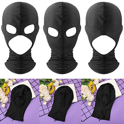 #ad Adults Elastic Cloth Open Mouth and Eye Glued Head Cover Couples Accessory Gifts $8.36