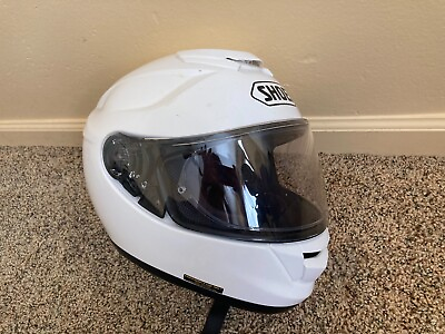 Shoei GT Air White Full Face Motorcycle Helmet $250.00