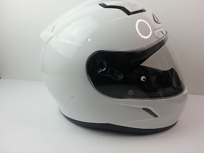 #ad HJC CL17 Helmet Black White Size Medium FMVSS No. 218 Certified $35.00