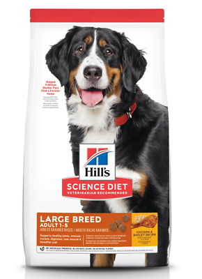 Hill#x27;s Science Diet Adult Large Breed Chicken amp; Barley Recipe Dry Dog Food 35 lb $62.50
