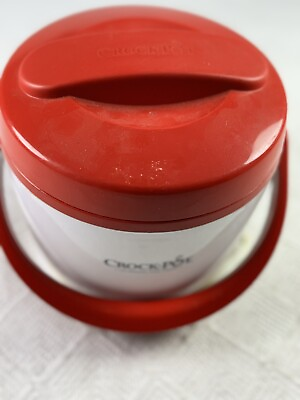 #ad #ad Crock Pot SCCPLC200 R 20 Ounce Lunch Food Warmer Red Lid Crockpot Mini Red $17.65