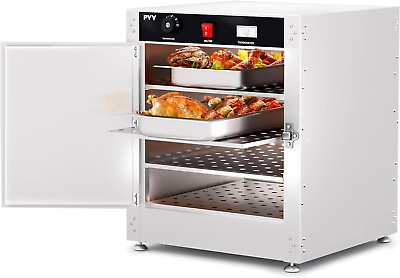 #ad Commercial Hot Box Food Warmer Cabinet Portable 4 Tier Insulated Warming Cabin $494.99