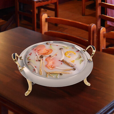Round Buffet Chafing Dish Stainless Steel Catering Food Warmer Container US $48.03