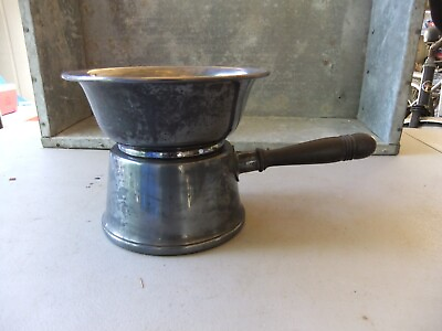 Vintage MERIDEN Silver Plate on Copper Chafing Burner Stove Heater $80.00