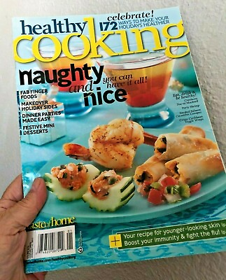 HEALTHY COOKING Taste of Home Magazine 2011 Naughty Nice FINGER FOOD Parties $2.75