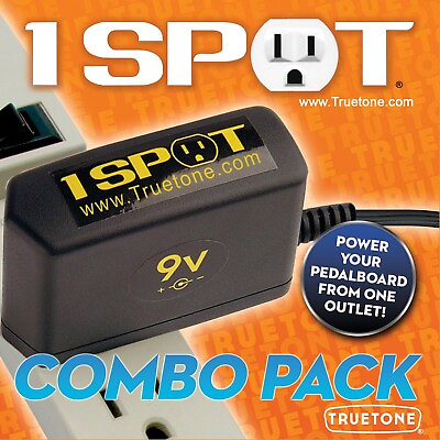 #ad Truetone 1 SPOT Power Supply Combo Pack. New. Free Shipping $34.95