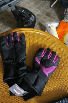 #ad Arctic Trail Ski women#x27;s Ski Pack Down gloves soft Black Pink one size fits most $9.50