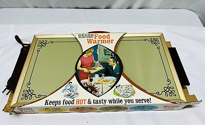 #ad Devon #1418 Portable Electric Food Warmer Buffet Server Tested And Working $9.95