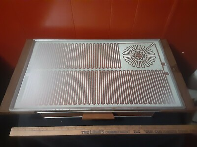 Vtg Salton Electric Tray Hotray Food Warmer H 928 Hot Plate Glass No Cord READ $14.99