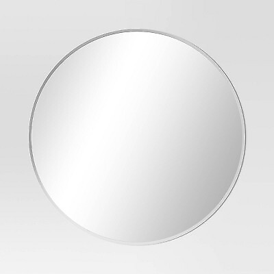 30quot; Round Shape Frameless Mirror Threshold $39.99