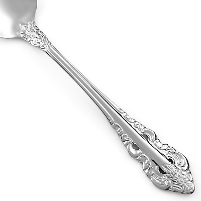 #ad Wallace ANTIQUE BAROQUE Stainless 18 10 NEW Glossy Silverware CHOICE Flatware $12.89