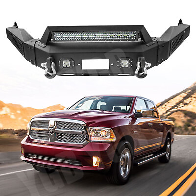 #ad #ad Steel Front Bumper Full Guard For 2013 2014 2015 2016 2017 2018 Dodge Ram 1500 $712.49