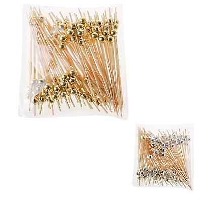 #ad 100 PCS MULTICOLOUR FRILLED COCKTAIL PICKS TOOTHPICKS DECORATION PARTY FOOD LONG $10.89