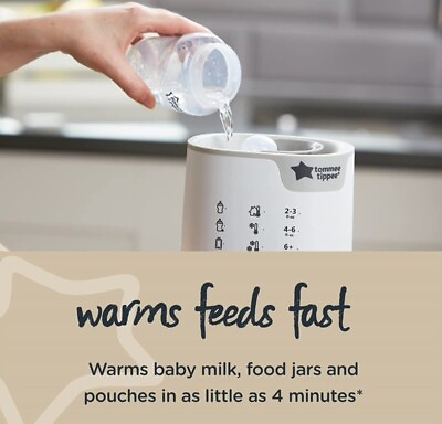 #ad Tommee Tippee Easi Warm Electric Bottle and Food Pouch Warmer Open Box $11.99