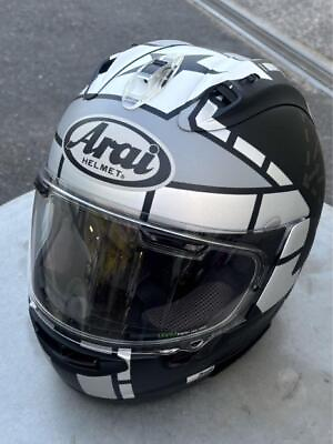 #ad #ad Arai RX 7X Corsair X Maverick Vinales replica Full Face Helmet L Size $608.00