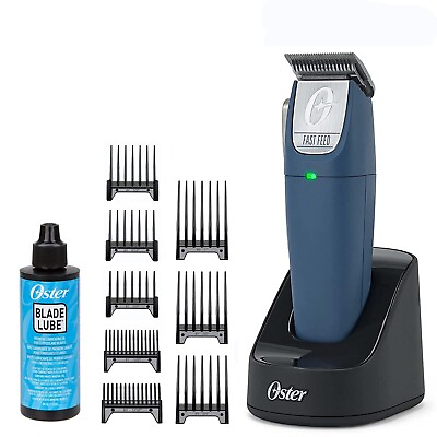 #ad Oster Pro Cordless Fast Feed Animal Hair Clippers 8 Piece Guide Set amp; Oil 4 oz $139.99