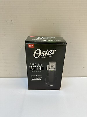 #ad Oster Professional Fast Feed Cordless Adjustable Blade Clipper New $202.50