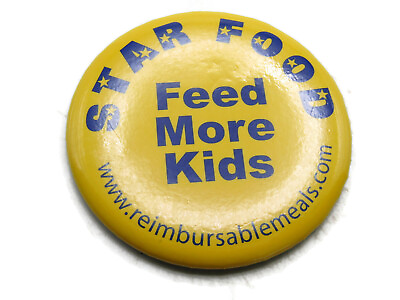 #ad #ad Star Food Button Feed More Kids $17.99