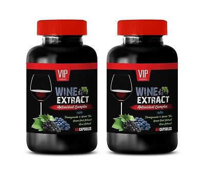lower blood pressure WINE EXTRACT COMPLEX resveratrol youth guard 2B $33.74