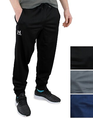 Under Armour Men#x27;s Tricot Joggers 1290261 Loose Fit Tapered Leg Lined Sweatpants $29.99