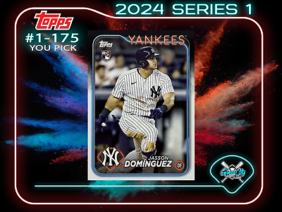 #ad 2024 Topps Series 1 **You Pick #176 350** Complete Your Set $0.99