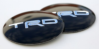 #ad 2x TRD Sticker Decal Dome Shape 2.20quot; diameter $7.94