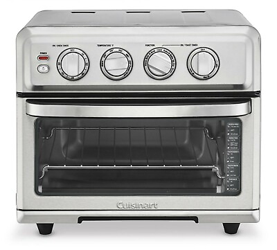 #ad #ad Cuisinart TOA 70 AirFryer Toaster Oven with Grill Function Stainless Steel $93.99