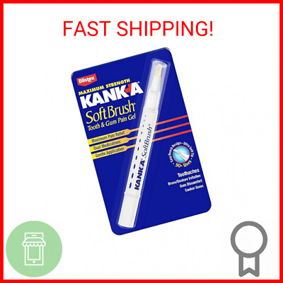 #ad Kank A Soft Brush Tooth Mouth Pain Gel Professional Strength 0.07 Ounce $12.69