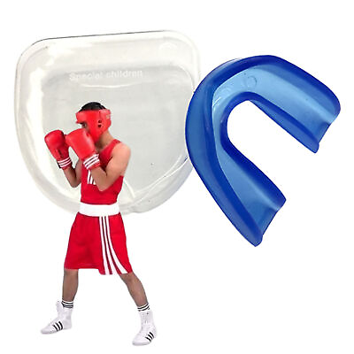 #ad Boxing Mouth Guard Teeth Protection Gum Shield Rugby Kids Adult Teeth Protection $9.39