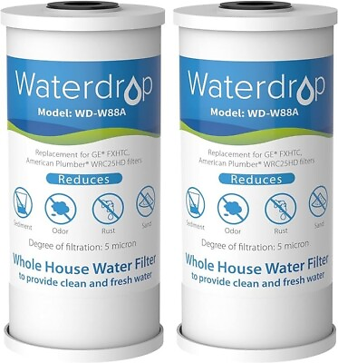 #ad #ad Waterdrop FXHTC Whole House Carbon Water Filter Replacement for GE® FXHTC 2 $39.99