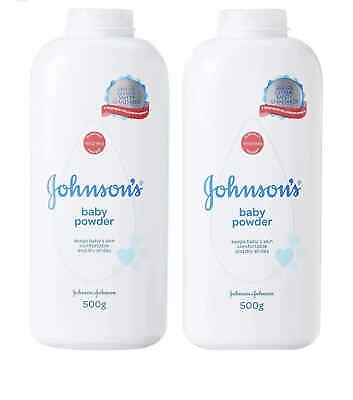 #ad Johnson#x27;s Baby Powder Original TALC 500g 17.6 oz Pack of 2 $18.38
