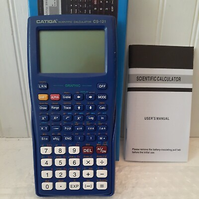 #ad Catiga CS121 Scientific And Engineering Calculator With Manuel $15.95
