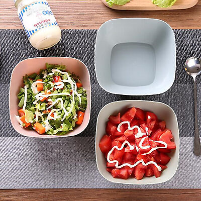 #ad #ad Salad Bowl Durable Easy to Clean Safe Bpa Free Plastic Bowl Plastic $7.81